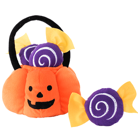 ZIPPY PAWS HALLOWEEN Trick Or Treat Basket N274-KW01ZPH01718