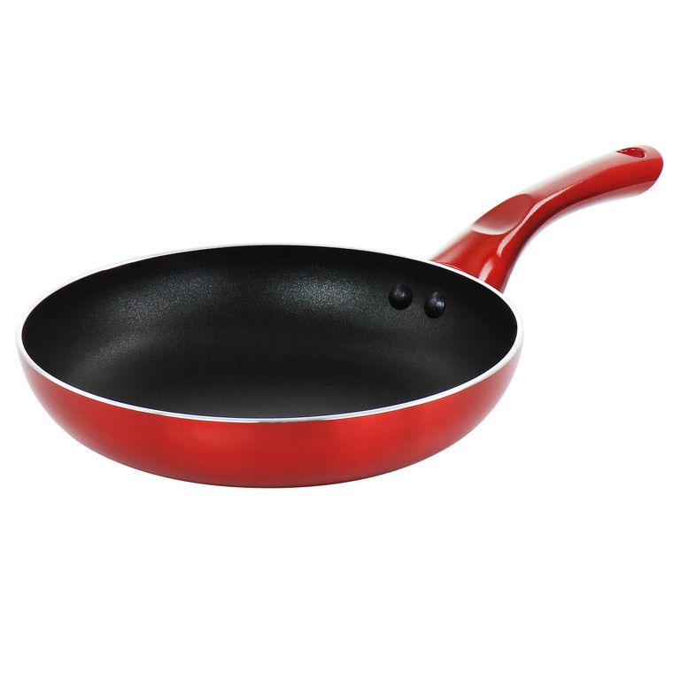 Better Chef 8in Aluminum Non Stick Gourmet Frying Pan in Red D970-F805R