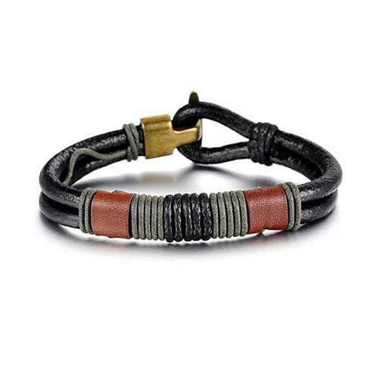 RODEO Olive Genuine Leather Bracelet F369-5347546693