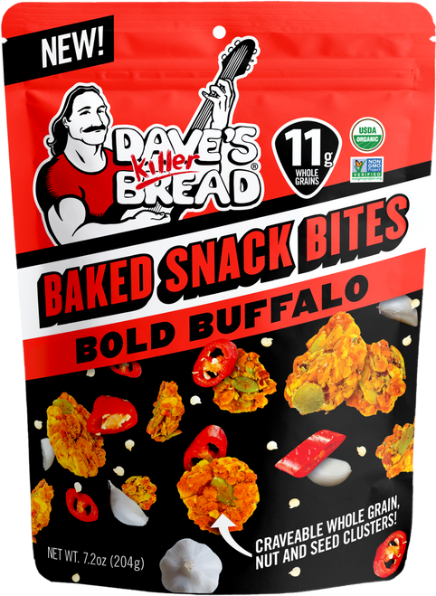 Dave's Killer Bread Baked Snack Bites - Bold Buffalo 7.2oz