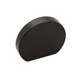 black  curve cupboard knob 35