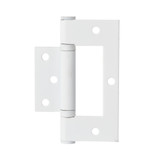White Door Hinge 100 x70mm (2 Hinges) HIRLINE