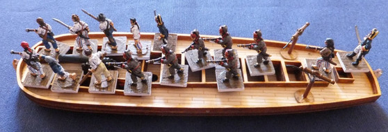 18mm Spanish Gunboat