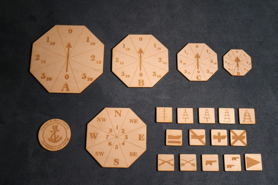 Master and Commander Markers and Templates