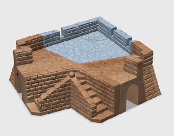 Five Cornered Fort Bastion Expansion Set