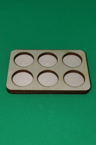 Movement Tray 20mm Round 6 model ranked
