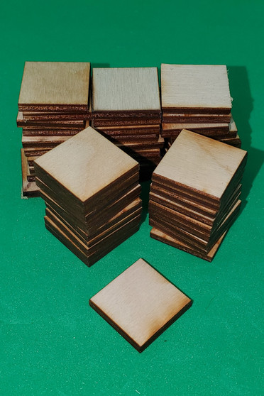 Base 25mm Square (50 bases)