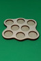 Movement Tray 20mm Round 8 model skirmish
