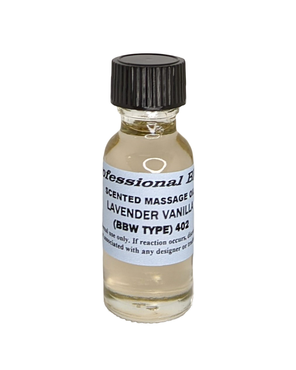 Scented Massage Oil 1/2oz