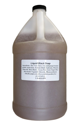 Gallon of Liquid Black Soap