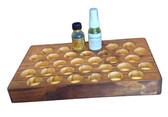 1 Tier Pine Counter Display for 1oz Bottles