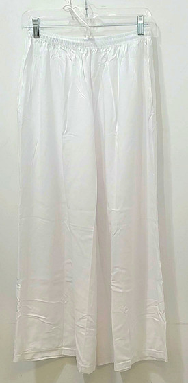 White Palazzo Premium Cotton Trouser