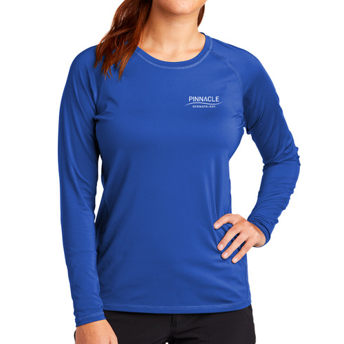 Sport-Tek Ladies Long Sleeve Rashguard Tee (UPF 50)