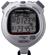 SEIKO S057 - 100 Lap Memory Dual Timers