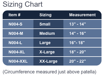 Pro-Tec- Closed Patella Knee Sleeve, Single