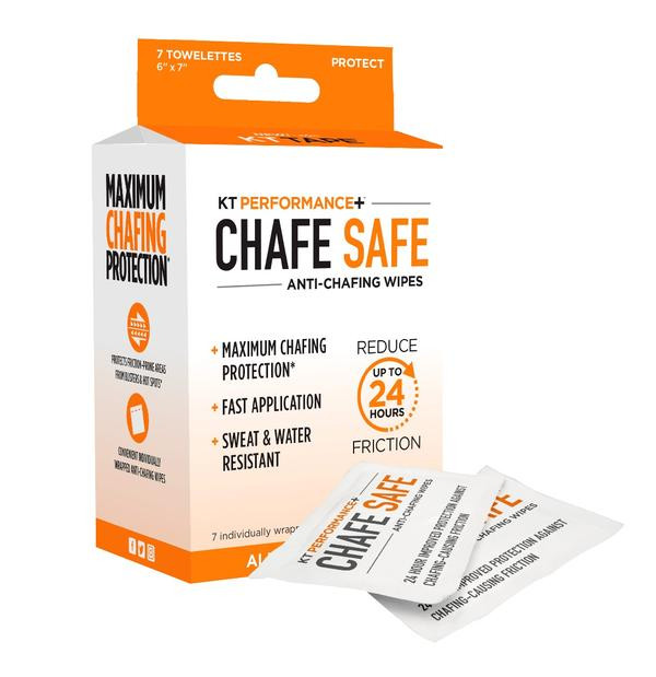 KT Performance Chafe Safe Anti-Chafing Wipes