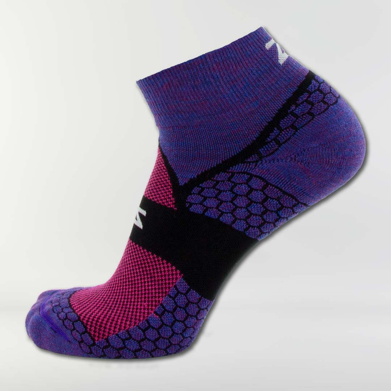 Zensah- Grit 2.0 Running Socks (Quarter)