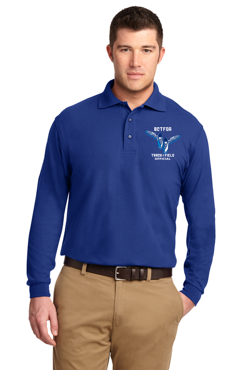 Long Sleeve Polo Royal