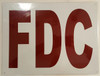 FDC   BUILDING SIGN