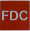 SIGN FDC -  ALUMINUM