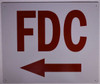 FDC LEFT   Compliance sign