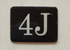 Mailbox Number Unit 4J
