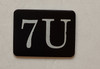 7U Floor Mailbox Number