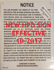 HPD NYC smoke detector SIGN