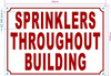 NYC SPRINKLERS THROUGHOUT BUILDING SIGN