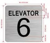 FD ELEVATOR NUMBER 6 THE PARK AVE LINE SIGN