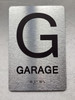 NYC FLOOR GROUNF SIGN WITH RAISED LETTERS