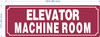HPD ELEVATOR MACHINE ROOM SIGN