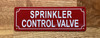 NYC SPRINKLER CONTROL VALVE SIGN