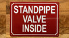 FD STANDPIPE VALVE INSIDE SIGN