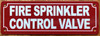HPD FIRE SPRINKLER CONTROL VALVE SIGN