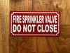 FD FIRE SPRINKLER VALVE
