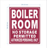 FD BOILER ROOM SIGN