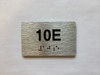 Apartment Number unit 10E Compliance Sign