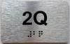APT# 2Q SILVER Sign