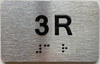 APT# 3R SILVER Sign