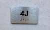 APT# 4J SILVER Compliance Sign