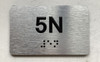 APT# 5N SILVER Compliance Sign