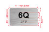 APT# 6Q SILVER Hpd Sign