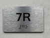 APT# 7R SILVER Compliance Sign