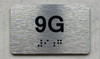 APT# 9G SILVER Compliance Sign