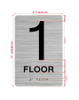 1 FLOOR Hpd Sign