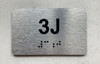APT# 3J Ada Sign