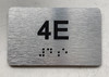 APT# 4E Ada Sign