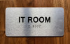 It Room Safety Sign