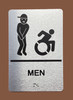 Men Accessible Hpd Sign